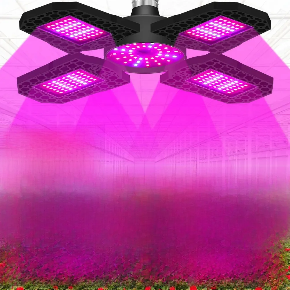 LED E27/E26 Plant Grow Light Bulb Flower Seed Hydroponics Greenhouse Tent Vegetables Cultivation Lamp 40W 60W 80W 100W 150W 200W