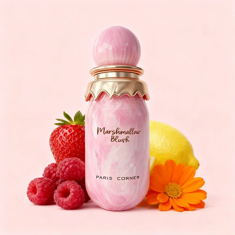 

Paris Corner Marshmallow Blush EDP for Women 100ml Sweet Strawberry Vanilla Fruity Gourmand Long Lasting Perfume
