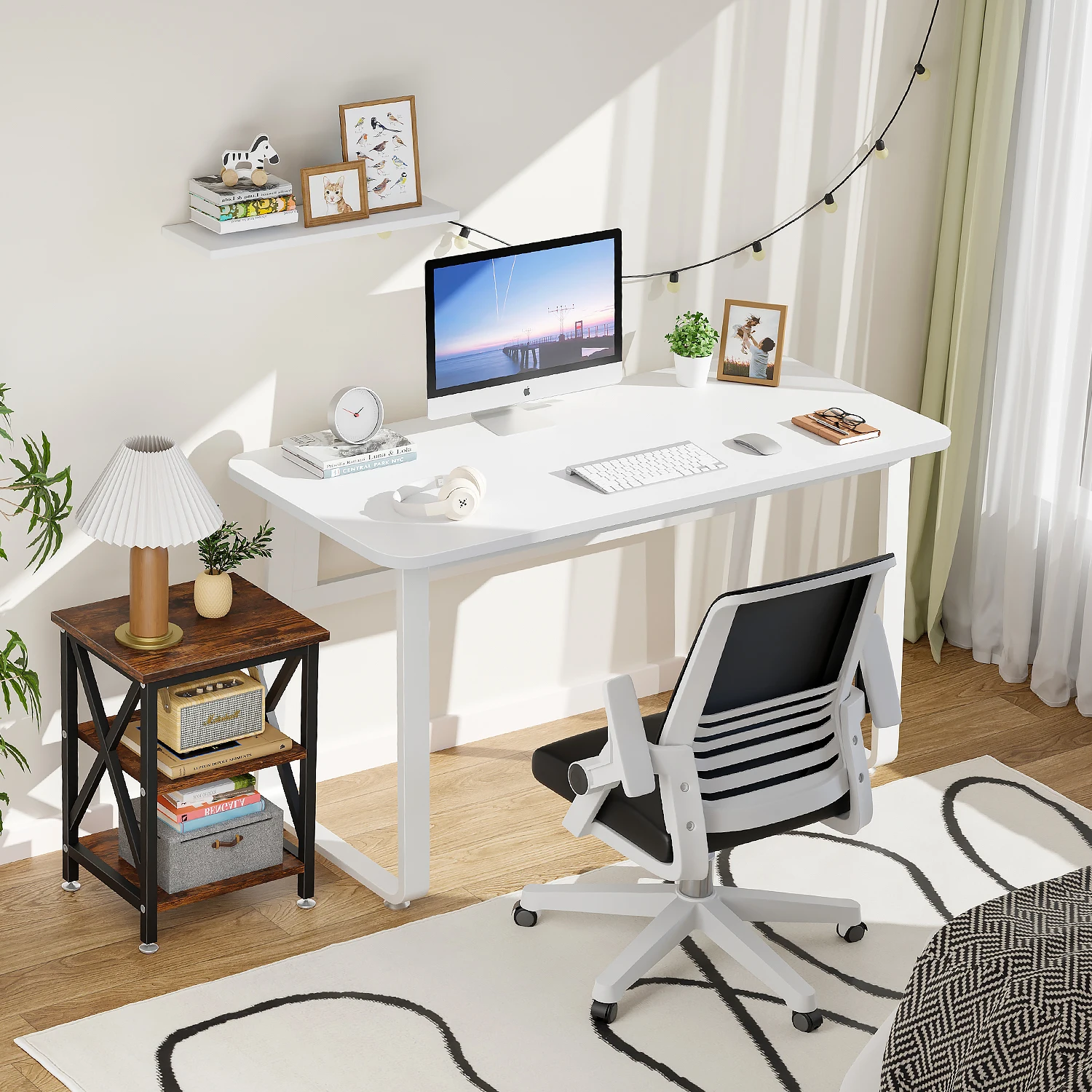 120 سنتيمتر طاولة قابلة للطي مساعدة مكتب النمط الصناعي البني طاولات الاجتماعات مكتب عمل Pupitres طاولة طعام