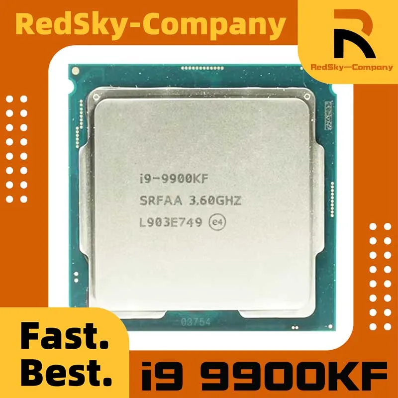 

Восьмиядерный процессор Core i9 9900KF, 3,6 ГГц, LGA 1151.