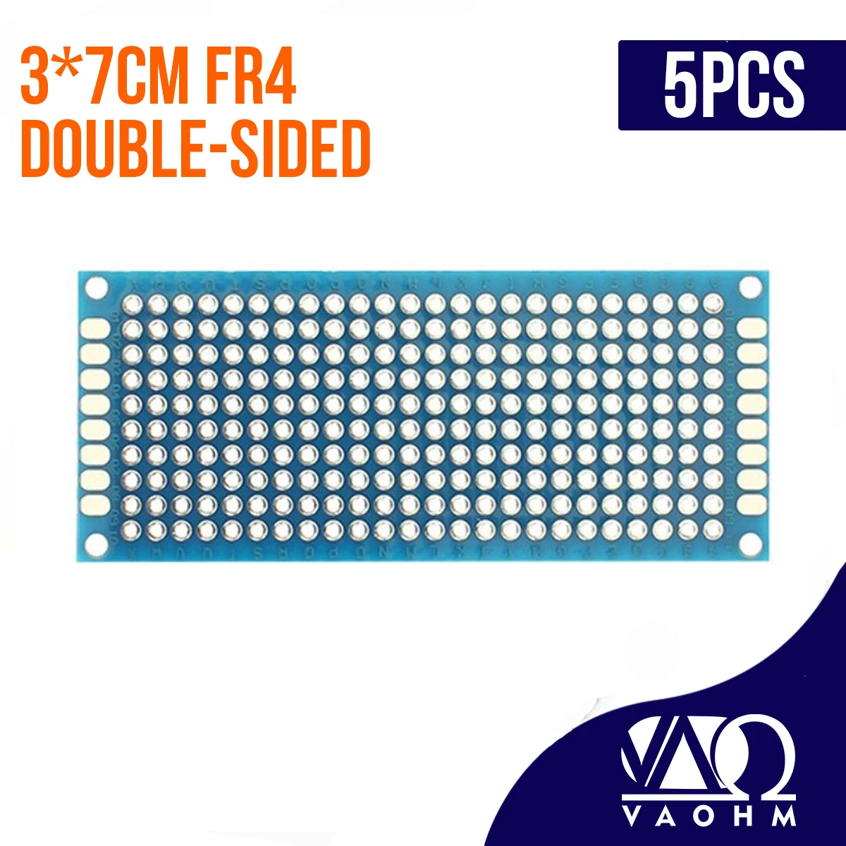 5PCS 3*7cm Prototype PCB Double Sided FR4