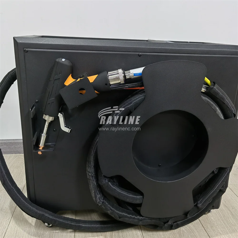 4-in-1 Mini Portable Air Cooled Laser Welder 1500W Metal Welding Cleaning Cutting Machine for Home Use