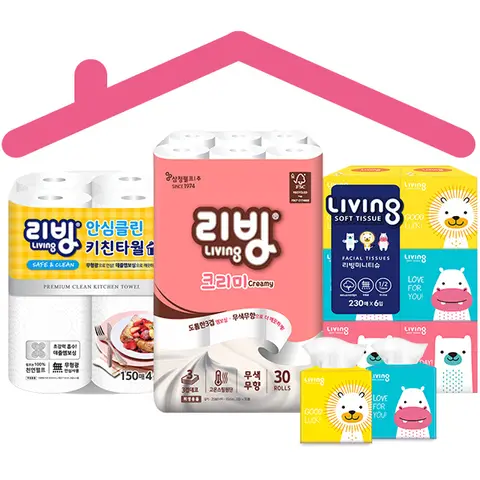 [삼정펄프] 집들이추천 화장지 실속 선물세트 (크리미화장지+키친타올+미니티슈) Best5