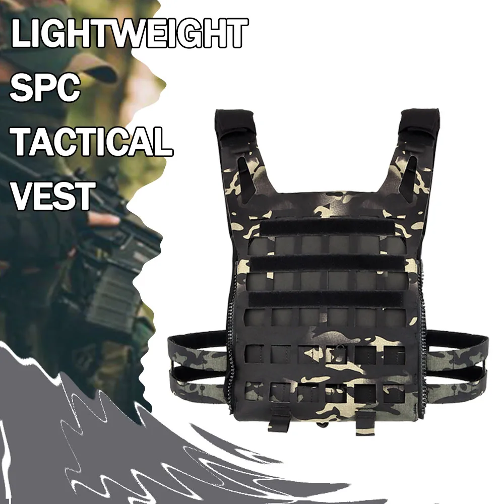 

Tactical Plate Carrier SPC Vest Quick Release MOLLE System Hunting Vest Laser Cut Lightweight Airsoft Vest Vest Portable CS Gear