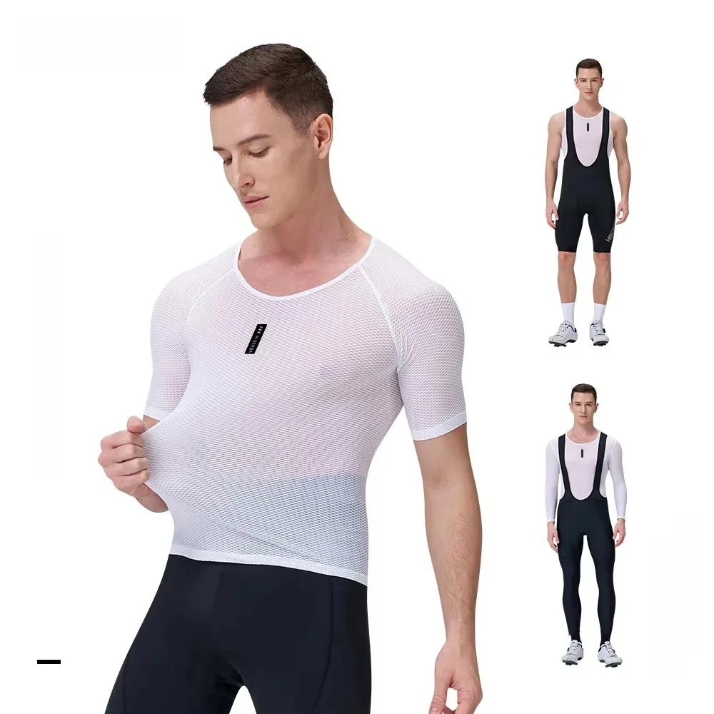 AliExpress bcbe-ing HISERWA Cycling Base Layer Men Summer Cycling Undershirt MTB Road Bike Underwear Breathable Quick Dry Mesh Bicycle Cycle Vest