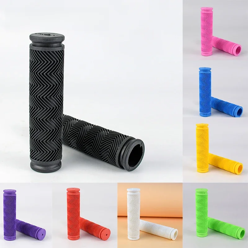 AliExpress NONE 1pair Rubber Bicycle Handlebar Grips MTB Mountain Road Bike Grips BMX Fixie Bike Soft Grips Shockproof Bike Parts Accessories