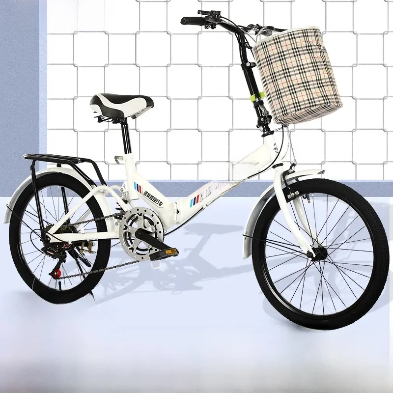 AliExpress UK 20 inch folding bike, variable speed folding bike, adult folding bike, 6-speed bike with shock