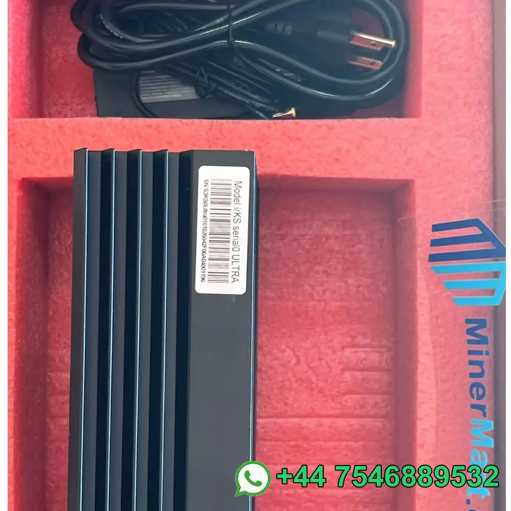 LK New ICERIVER ALPH AL0 400GH/S 100W Miner with PSU