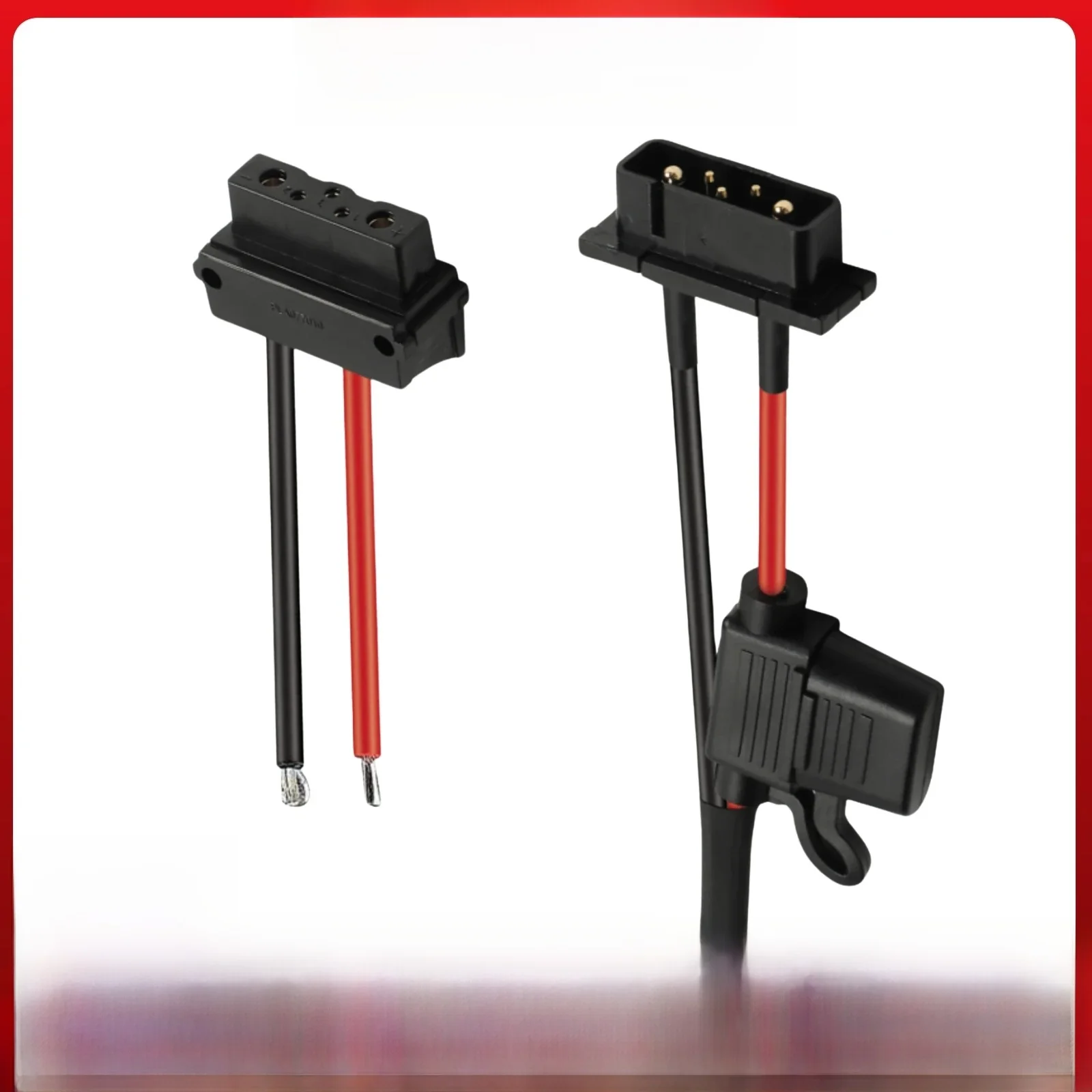 AliExpress olevo Hailong E-Bike Down Tube Battery Discharge Connector with External Fuse - 5/6 Pins Golden Port Options