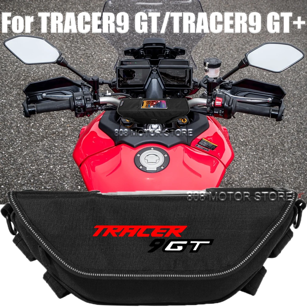 For Tracer9 GT Tracer9 GT+ Motorcycle Accessories Tools Bag Waterproof and Dustproof Convenient Travel Handlebar Bag