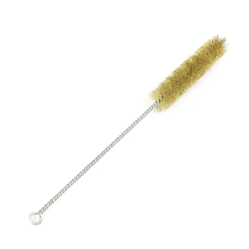 5Pcs Brass Wire Cleaning Brush 15mm Dia Metal Wire Pipe Tube Cleaning Brush Rust Cleaner Washing Polishing Tools 30cm Length