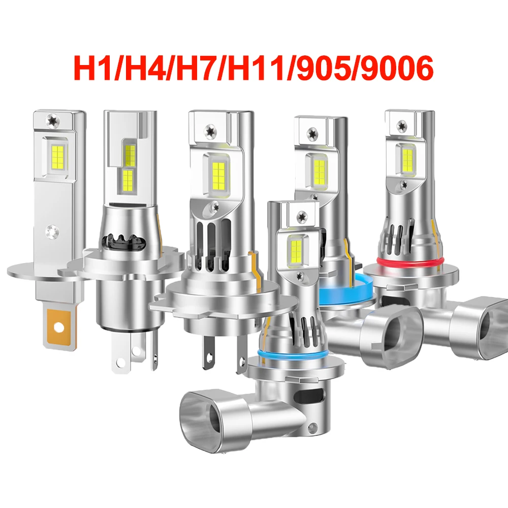 

2PCS H7 Led Canbus Headlight 20000LM High Bright Upgrade CSP 3570 High Low Beam H4 H11 9005 9006 Fog Lamp Car Led Light Bulbs