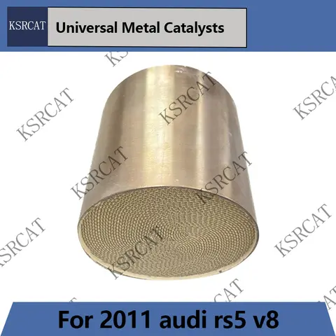 High quantity 300/400Cpsi 127*75mm High Quality Universal  Metallic Catalyst Carrier Catalytic Converters 2011 audi rs5 v8