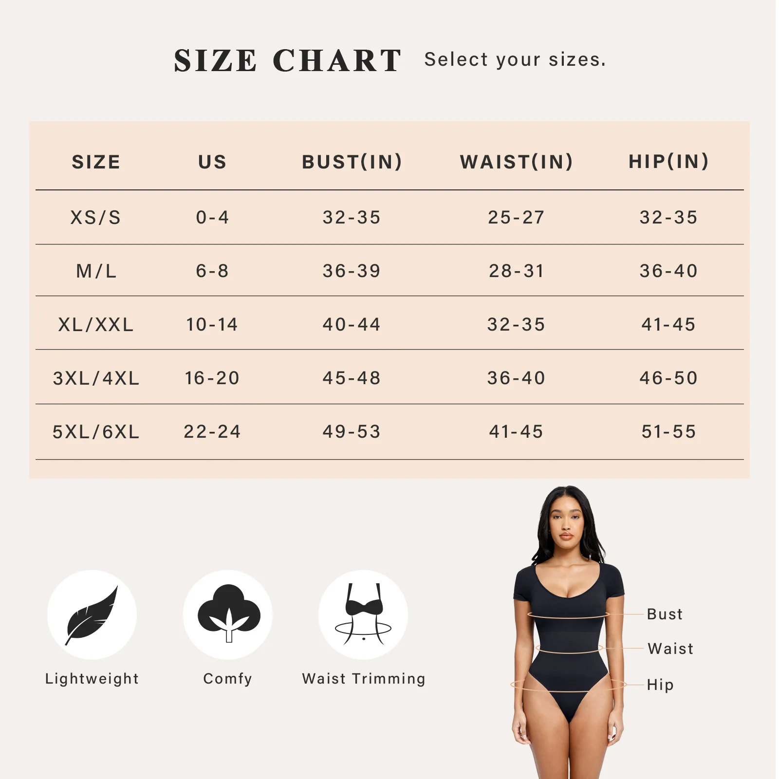 Women Sliming Seamless Super Strong Chest Support Shapewear Bodysuit Tummy Control Corset Waist Trainer Slim Shaper Body Shaper