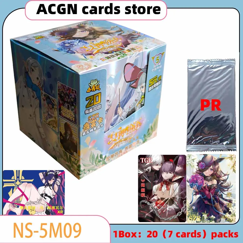 2024 Newest Goddess Story NS 5M09 Card SZR TGR XR ZR Swimsuit Bikini Feast Booster Box Doujin Toys And Hobbies Gift