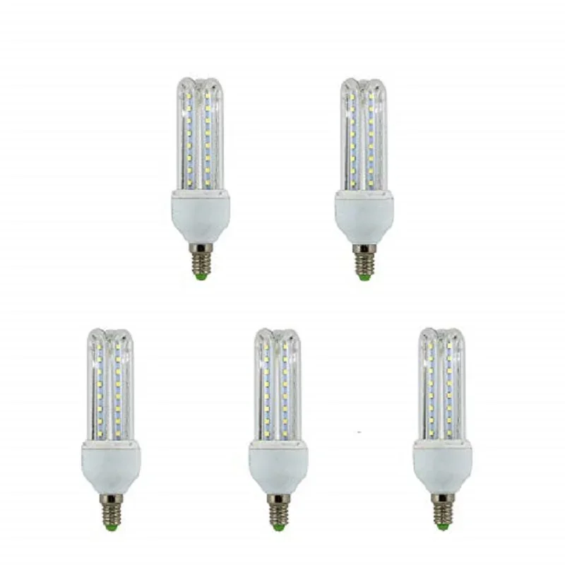 Lámpara bombilla led 3u tubo e14 9 w (4000k luz día) 46343 (pacote de 5 bombas)