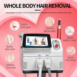 2 in 1 808nm Hair Removal Machine Professional with Picosecond Diode Laser Full Body Tattoo Pigment Remover For Salon