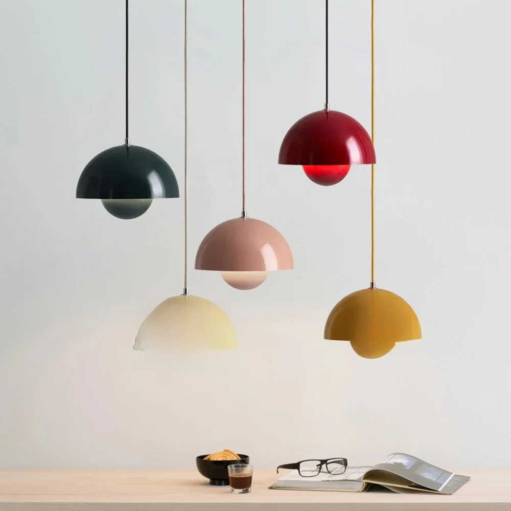 SEMICCODES-Lampe Suspendue au Design Nordique Moderne, Luminaire Décoratif d'Nik, Idéal pour une Chambre à Coucher, un Restaurant