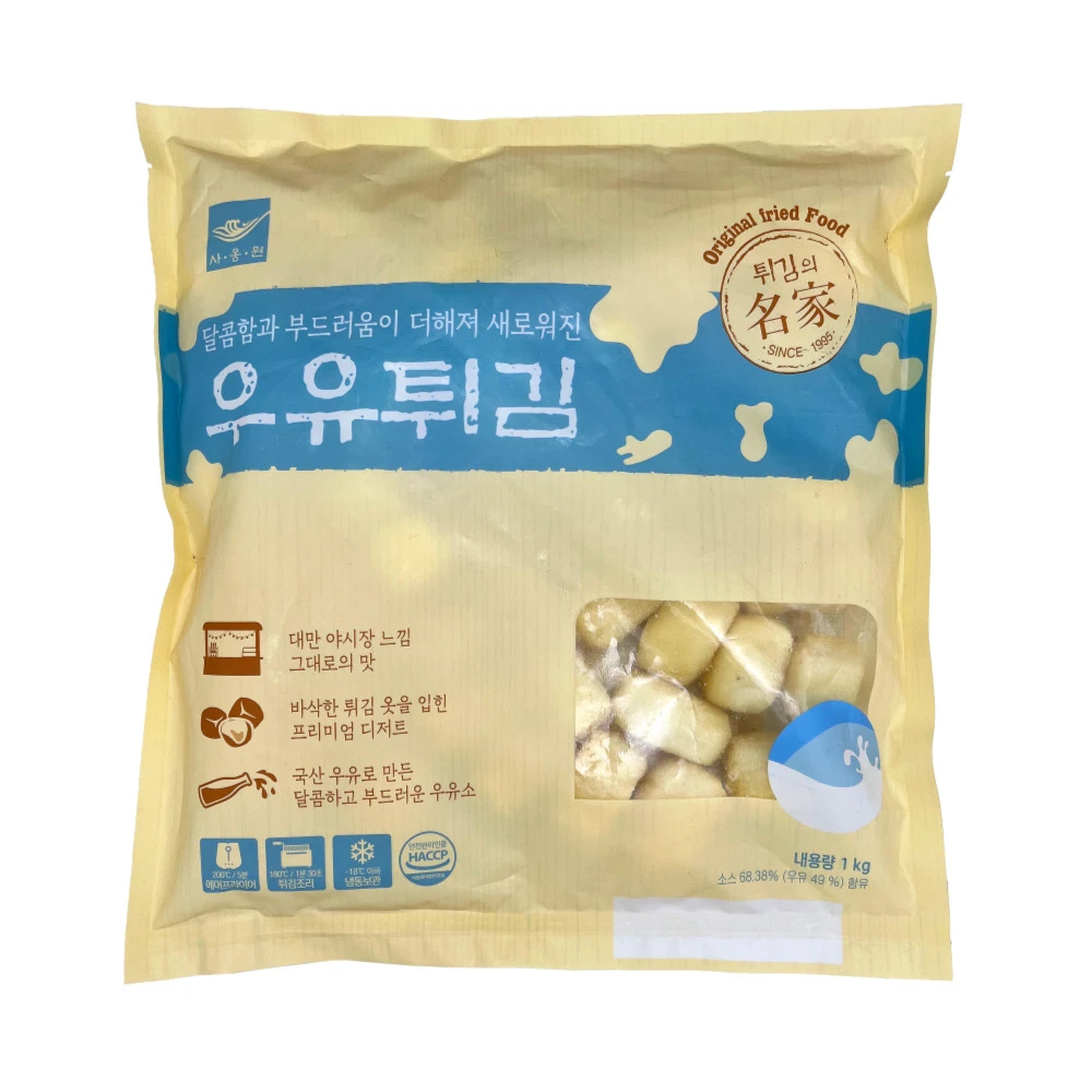 حليب تمبورا ناعم مقلي على طراز تايوان ، 1 تيمبورا ، 1 من التمبورا ، 1 من تايوان