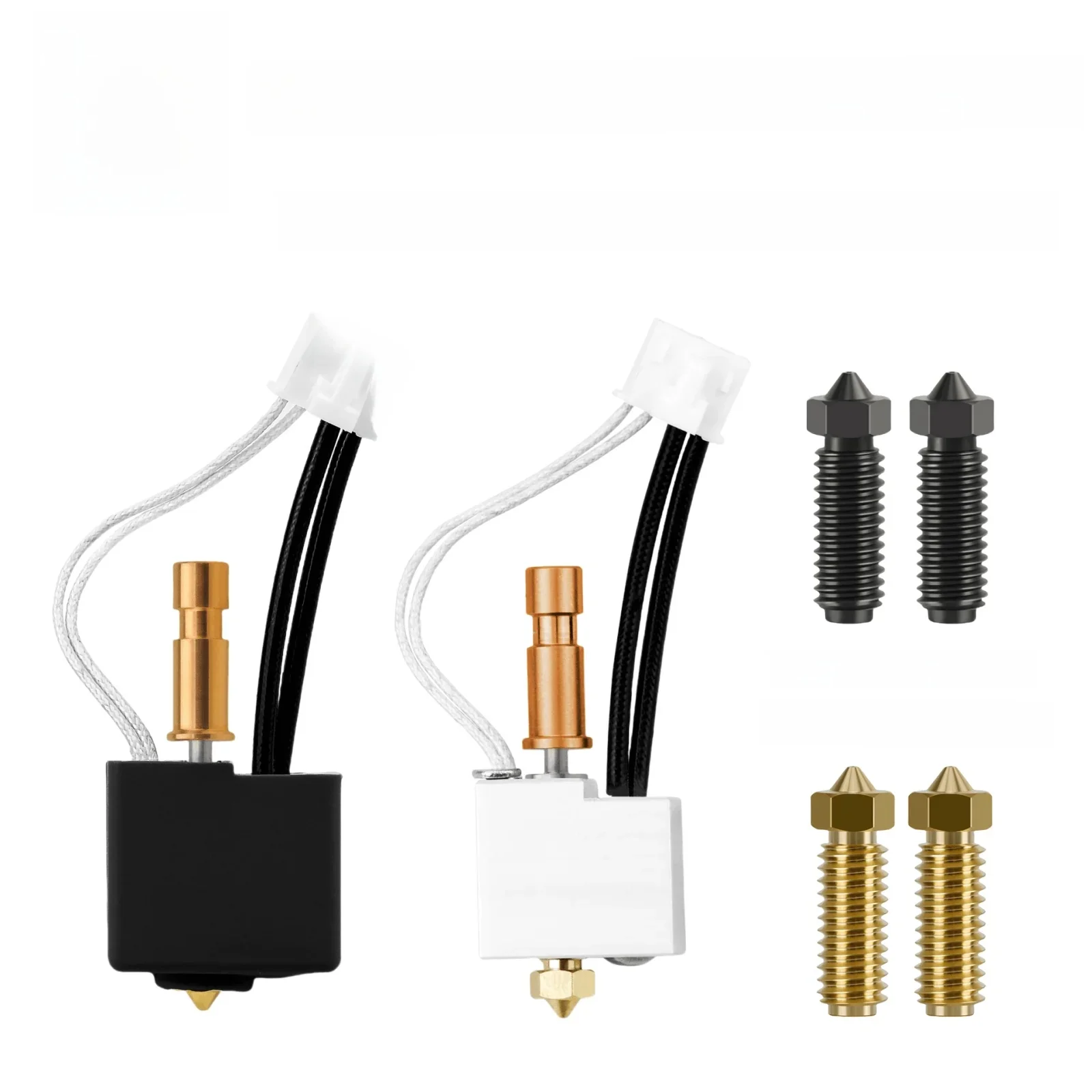 Zestaw do modernizacji Anycubic Kobra S1/S1C, bimetaliczny hotend, mosiężna dysza, bimetaliczny kanał, części zamienne i akcesoria do Kobra S1 Combo. — zdjęcie produktu 7