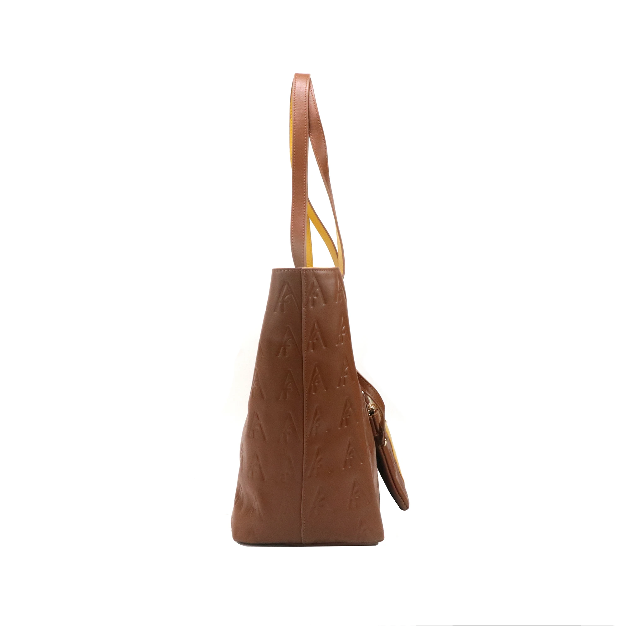 

Gorfia brown leather handbag set brown branded small bag perfect for work shopping travel daily use fashion bag set tote bag