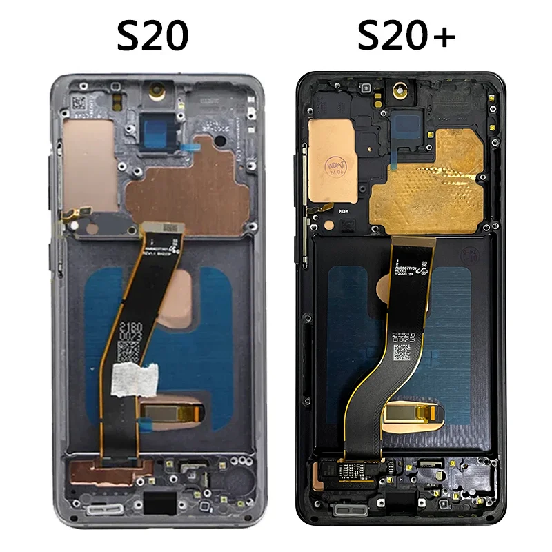 Super AMOLED For Samsung S20 Plus S20+ G985F/DS G986B LCD Display Digital Touch Screen For Samsung S20 G980 G981B LCD