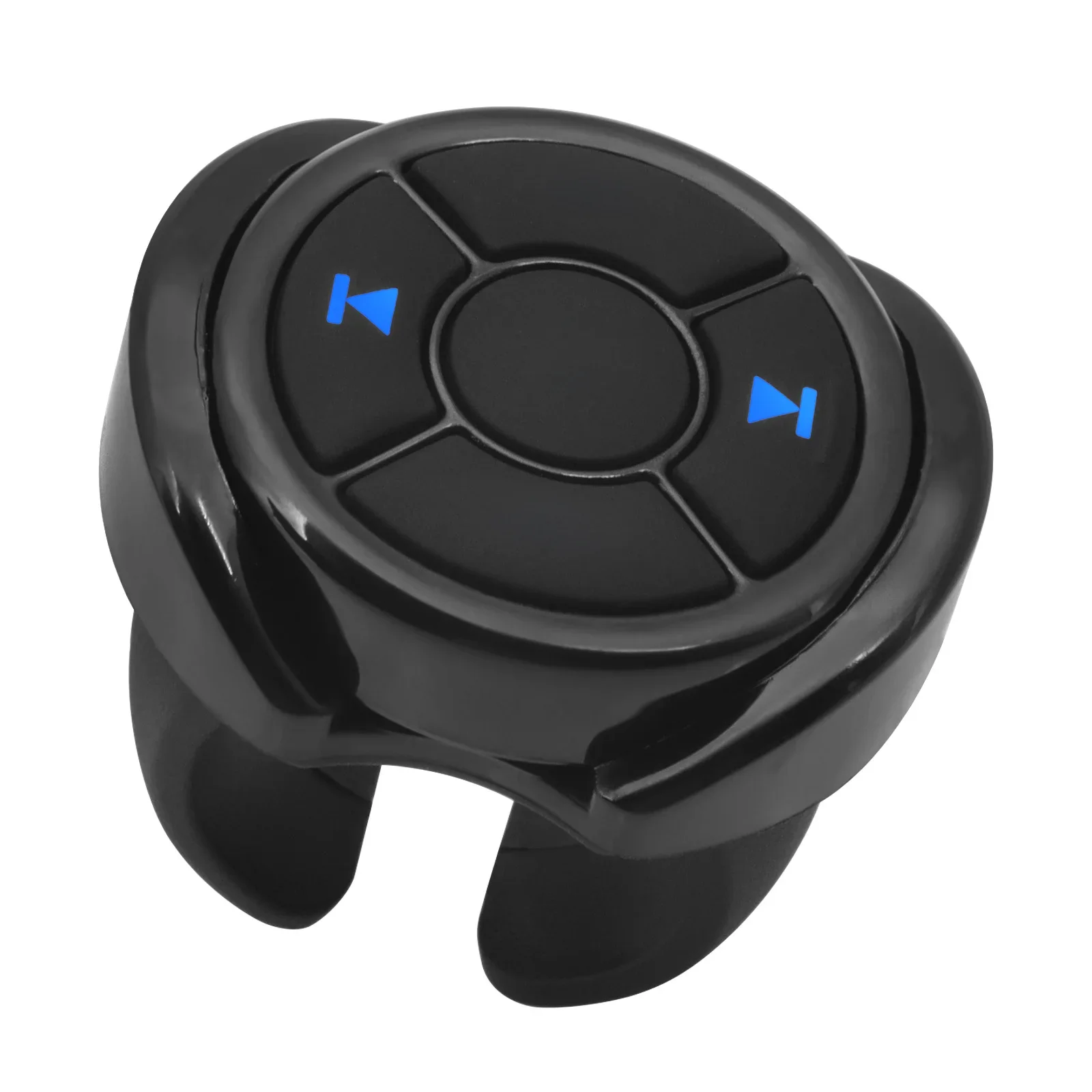 AliExpress AD Motorcycle Button Wireless Remote Controller Media Button Car Bike Steering Wheel Music Play for