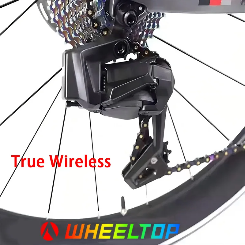 Wheeltop EDS 6000,7000,7100,Wireless Electronic Shifting Carbon Aluminum Alloy Rim/Disc Brake  7-14 Speed Road Bike Groupset