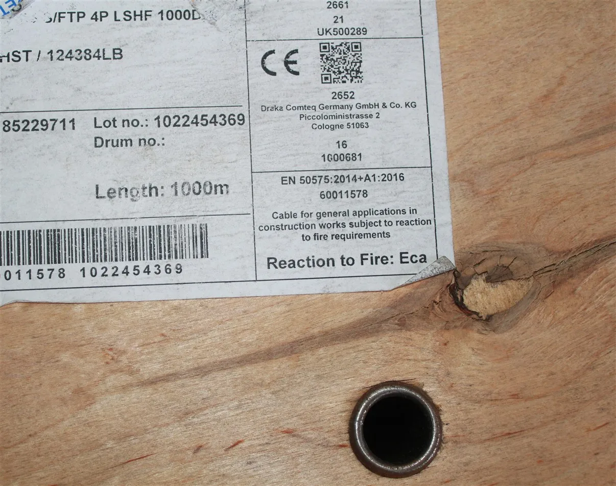 DRAKA UC400 Cat.6 S/FTP LSHF Network Cable 1000mtr 124384LB