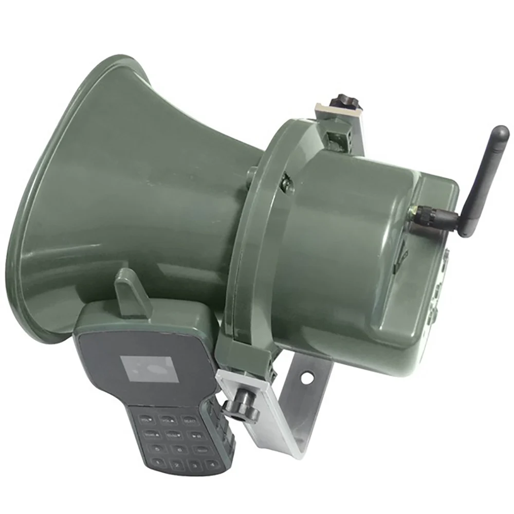 Built inMp3 Bird Buzzer Caller 50W Tweeter 400 suoni telecomando bidirezionale 250M Bird Sound Decoy CP 590