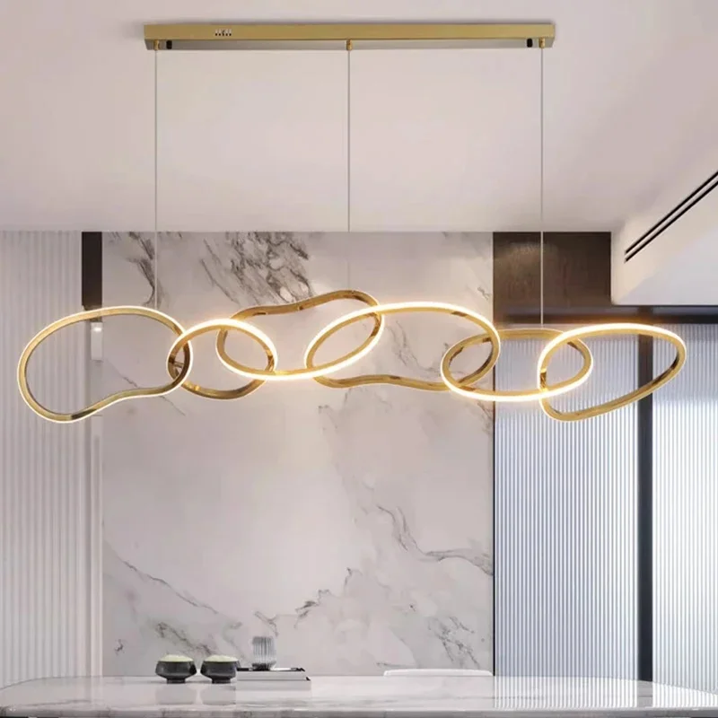 Moderne woondecoratie led-verlichting hanglamp lampen voor woonkamer Kroonluchters voor eetkamer hanglamp binnenverlichting - afbeelding 2