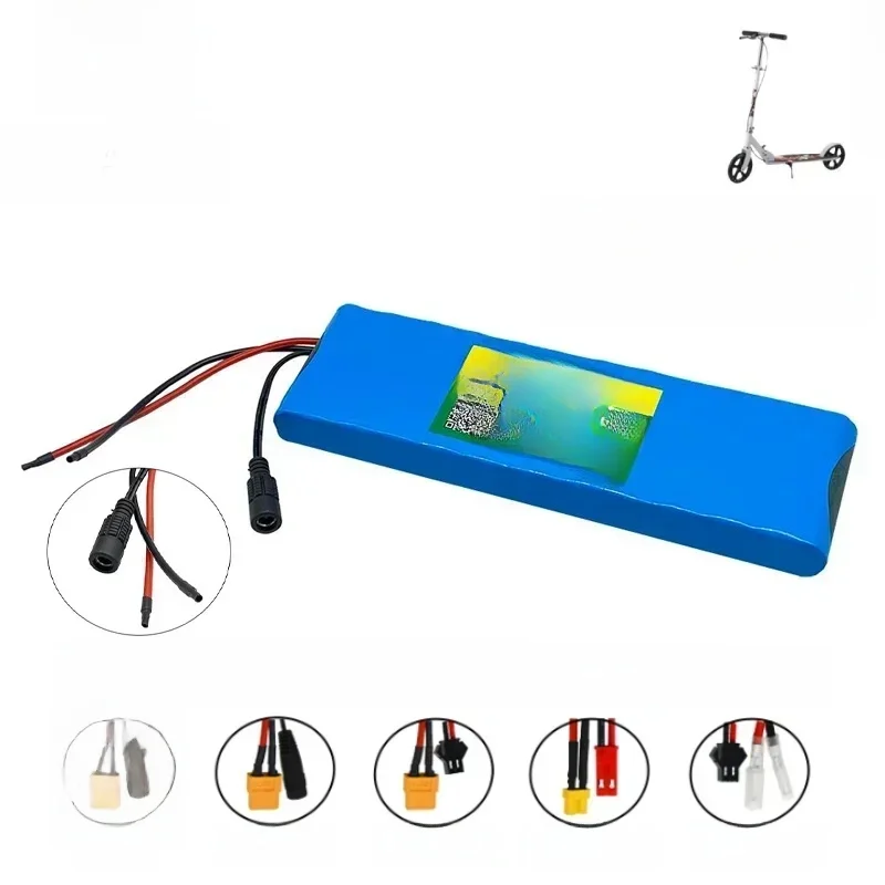 Batterie lithium-ion 6s2p, adaptée aux batteries de vélo et de scooter, 24V, 18650 mAh, 25,2 V, 13,8 Ah, 13800