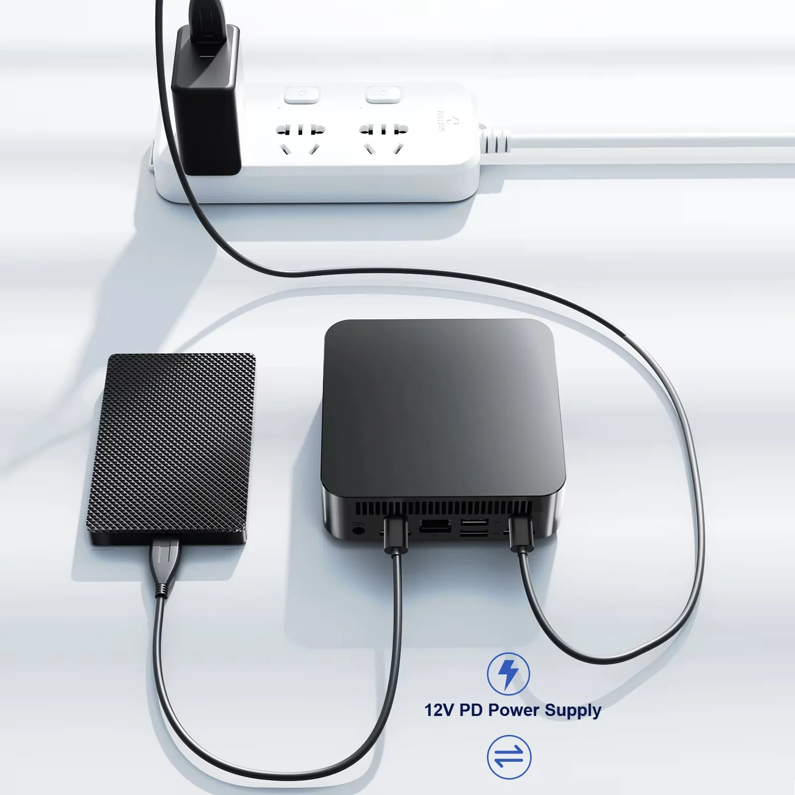 2026 كمبيوتر صغير ويندوز 11 برو كور i9 8950HK سيليرون N5095 كمبيوتر محمول ألعاب 16 جيجابايت DDR4 1 تيرا بايت SSD واي فاي 6 ألعاب الكمبيوتر المكتبي #5