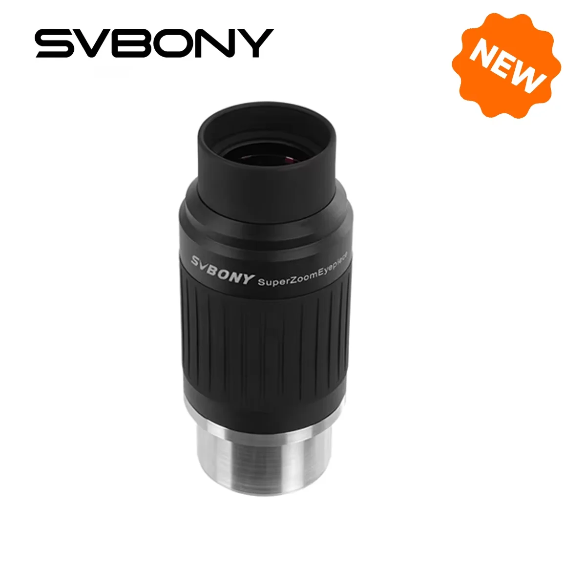 SVBONY SV230 1.25inch 8mm-20mm Super Zoom Aspheric Eyepiece 57°- 72° Apparent Field of View for Astronomy w/ 2inch Adapter