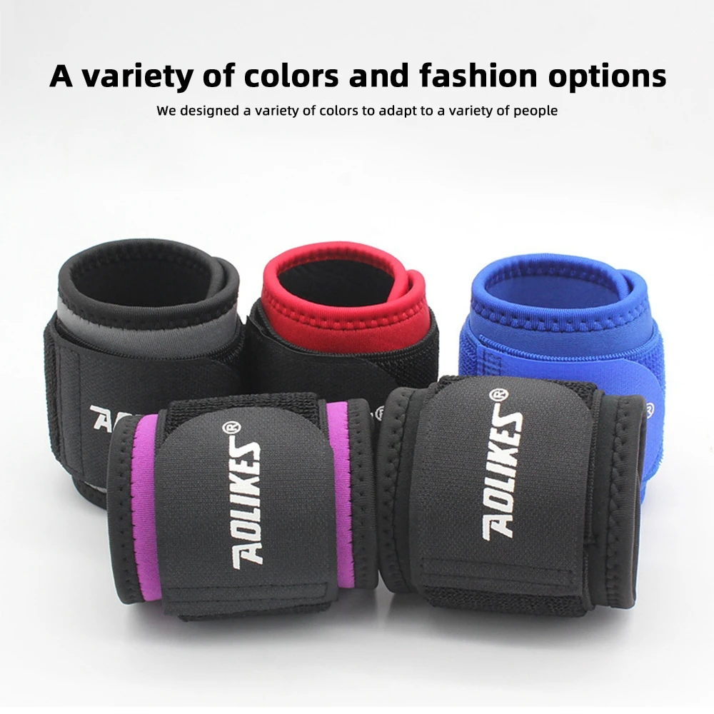 1 Piece Adjustable Wristband Wrist Support Weight Lifting Gym Training Wrist Support Brace Straps Wraps Crossfit Powerlifting