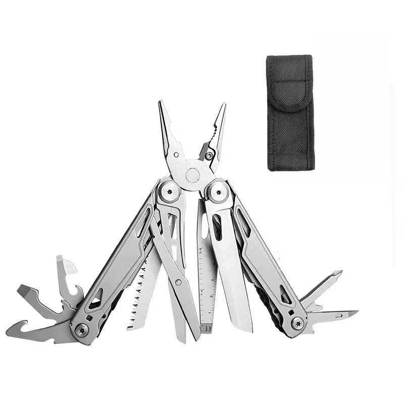 

Многофункциональный складной инструмент 28 в 1 для активного отдыха: плоскогубцы, отвертка, ножницы, снаряжение для кемпинга, карманный инструмент EDC