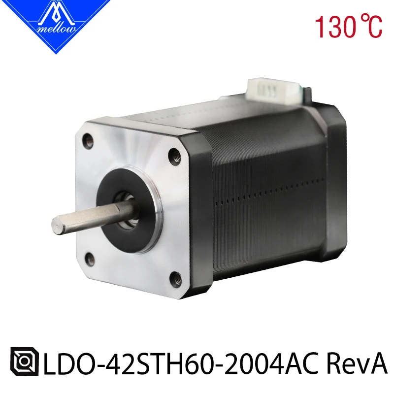 Mellow LDO Nema 17 Stepper 42STH60-2004AC RevA 60MM Nema 17 Stepper Motor For 3D Printer Parts VzBoT 330 VZ235