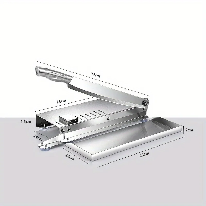Roestvrijstalen Bot Guillotine Huishoudelijke Multifunctionele Snijder Botsnijder Commerciële Rolmes Botsnijder, Ds9195
