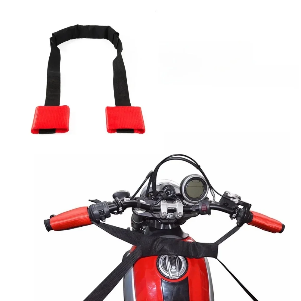 AliExpress NONE 1PCS Universal Motorcycle Motorbike Handlebar Bar Support Strap Secure Bike During Transit Motorcycle Trailers Accessories