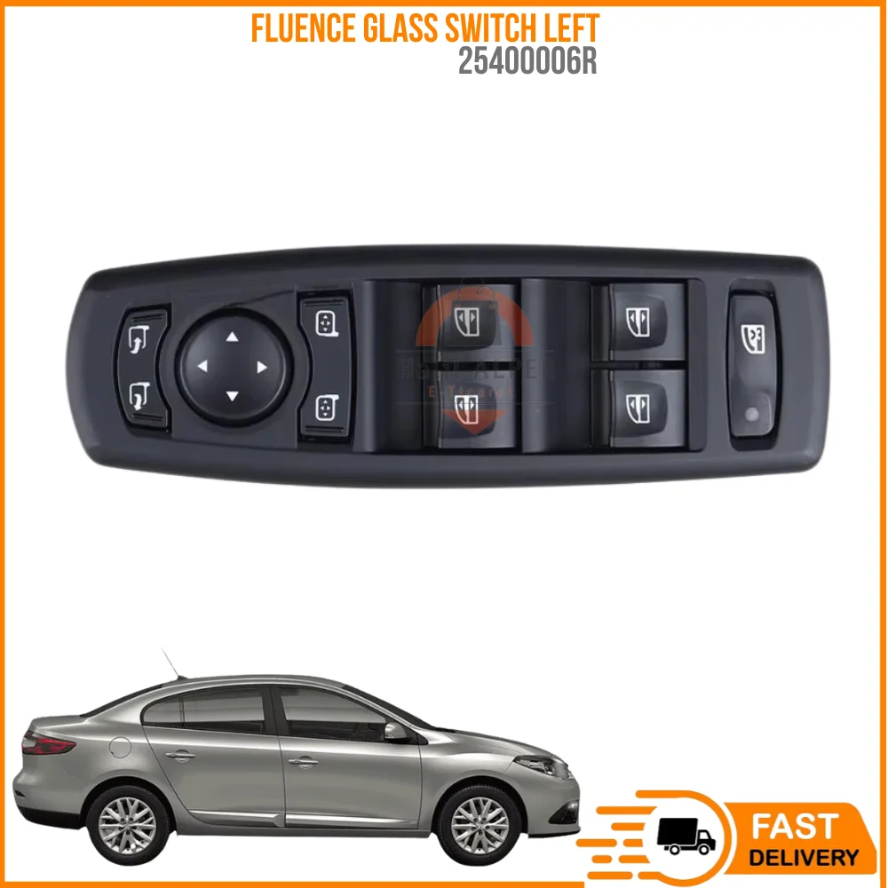 For FLUENCE GLASS SWITCH ON LEFT With mirror closure Oem 25400006R super quality high satisfaction high satisfaction