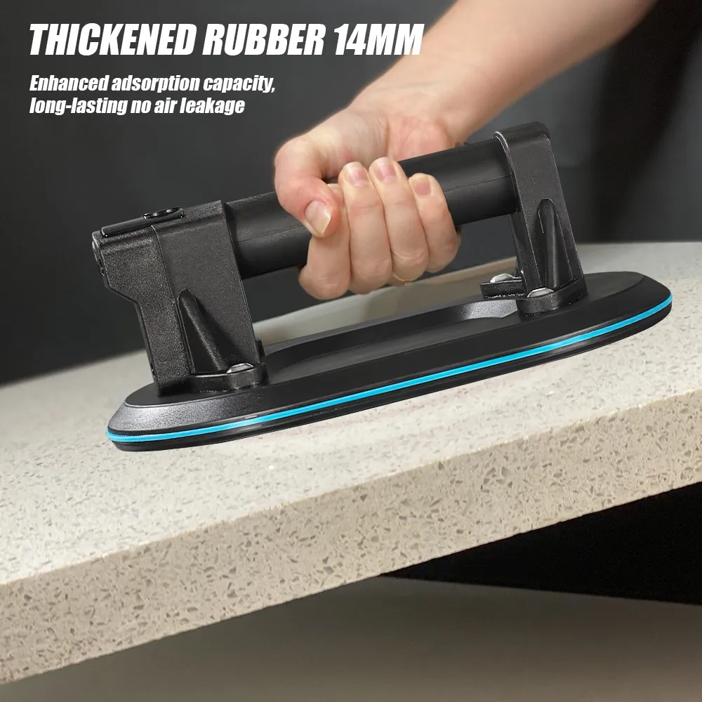 200 كجم الحمولة 8 بوصة الكهربائية كوب شفاط المكنسة الكهربائية رافع الثقيلة باليد رافع للزجاج لتحريك بلاط الجرانيت الكبير