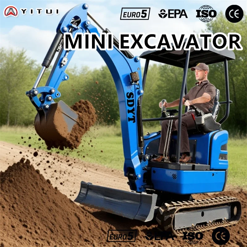 أحدث إنتاج للحفارة الصغيرة لمحرك Epa Kubota 3.5 طن حفار زاحف منزلي مخصص للحفارة الصغيرة