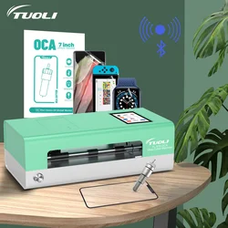 Tuoli 518 mini protetor de tela do telefone móvel máquina corte filme inteligente wi fi bluetooth frente volta filme corte nova chegada