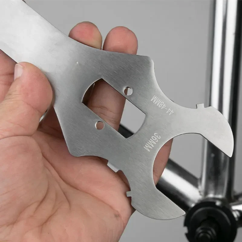AliExpress NONE 4 In 1 Mountain Bike Square Hole Bottom Bracket Install Removal Tool 36MM 44MM 48MM Wrench MTB Bicycle Nut Screw Steel Spanner