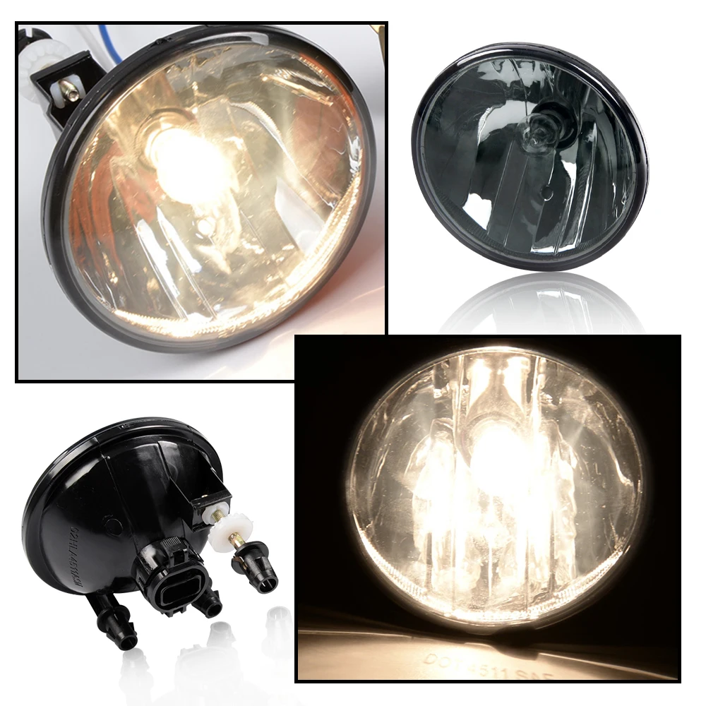 1 زوج الضباب النهار تشغيل ضوء صالح ل تشيفي أفالانش تاهو الضواحي Gmc يوكون 07-14 الجانب الأيسر والأيمن Abs البلاستيك الضباب مصباح