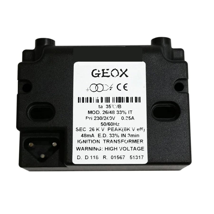 Transformer LAG26/48 Replace FIDA MOD26/48 Ignition Transformer Burner Spare Parts for Boiler