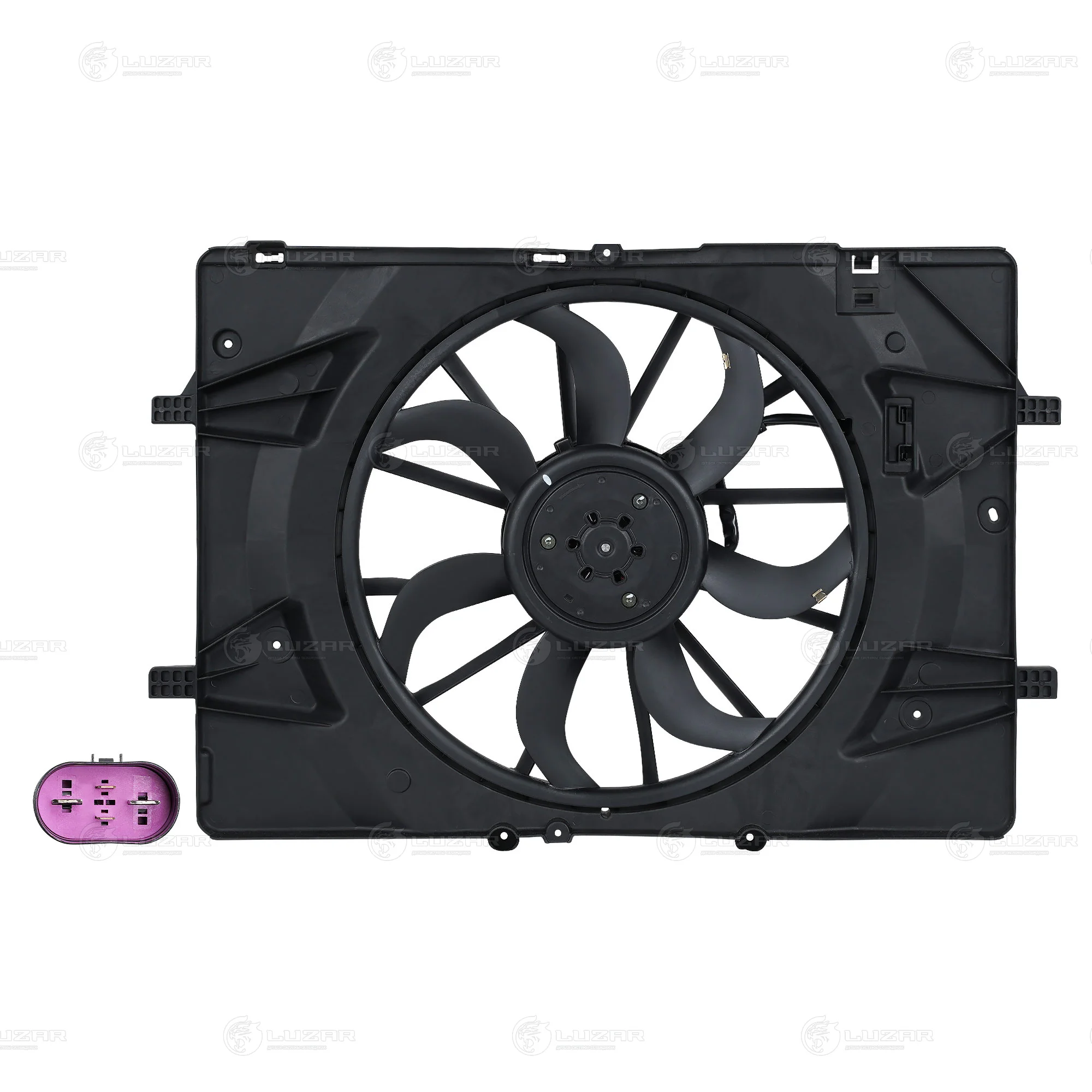 لـ 2021-2022 Haval H6S/Genetic Beast 2022 مروحة تبريد مشعاع كلب رائعة OE 1308101XGW01A #5