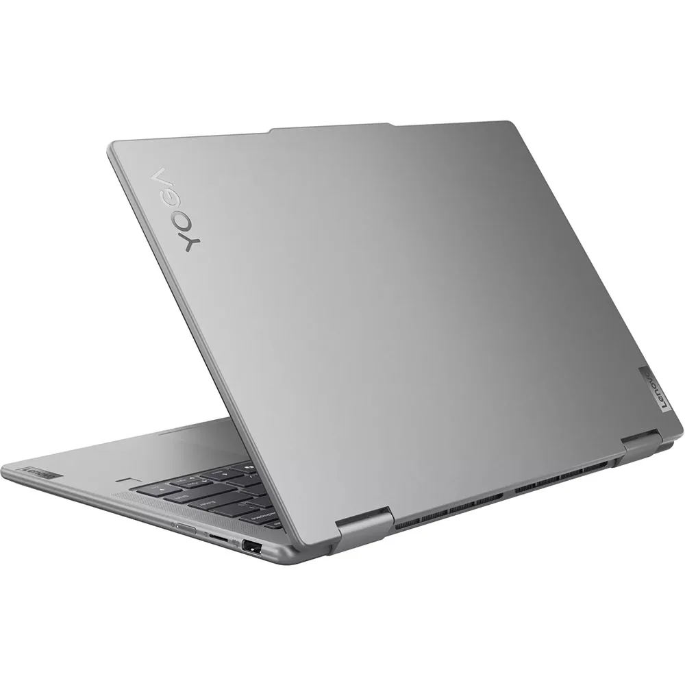 Ноутбук Lenovo Yoga 7 2-в-1, сенсорный экран 2K 14 WUXGA, AMD Ryzen 5 8640HS (6 ядер), ОЗУ DDR5 8 ГБ, SSD 512 ГБ, Win11H