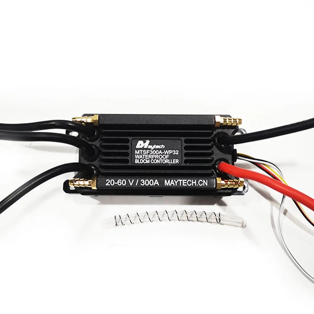 

In Stock! Rc Boat Maytech 300A Brushless Water Cooling ESC Waterproof 6s-18s High Voltage ESC With BEC for Rc Boat Thruster