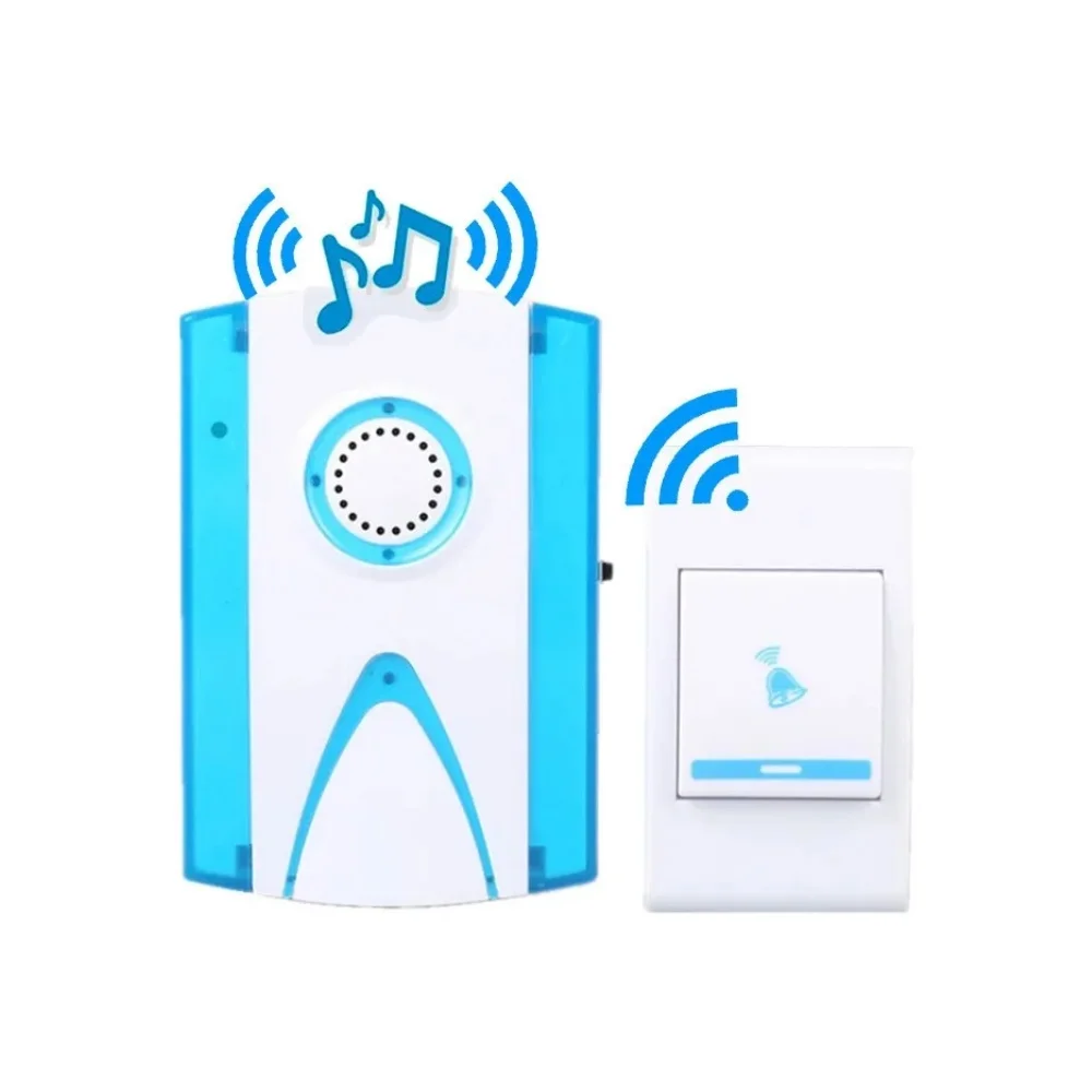 Wireless Doorbell with Range of Up to 50m-Water Resistant (110V)